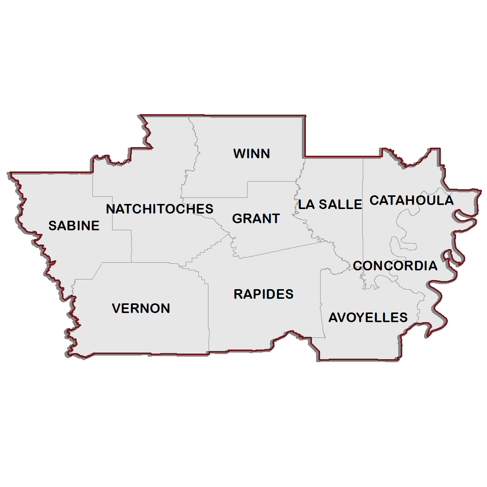 Central map