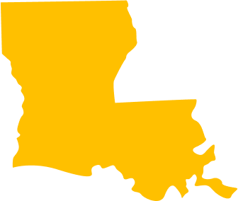 lousiana state outline
