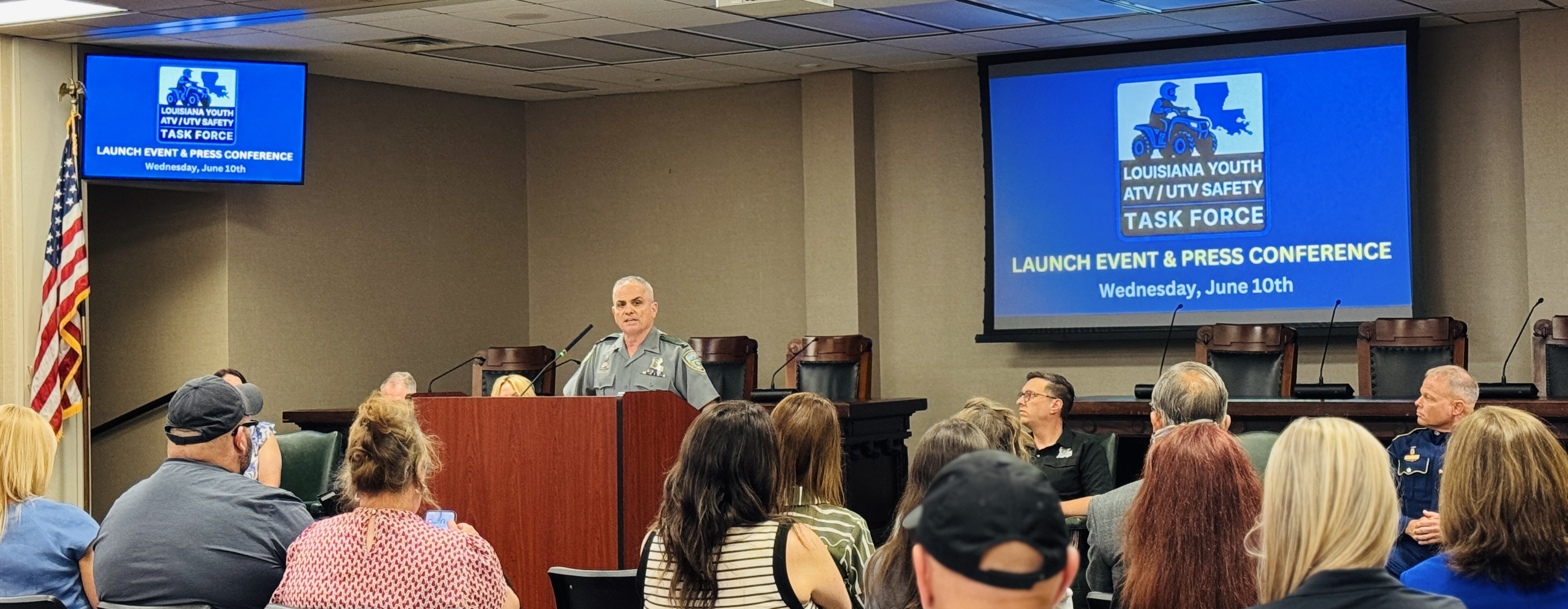 Louisiana Youth ATV/UTV Safety Task Force event presentation