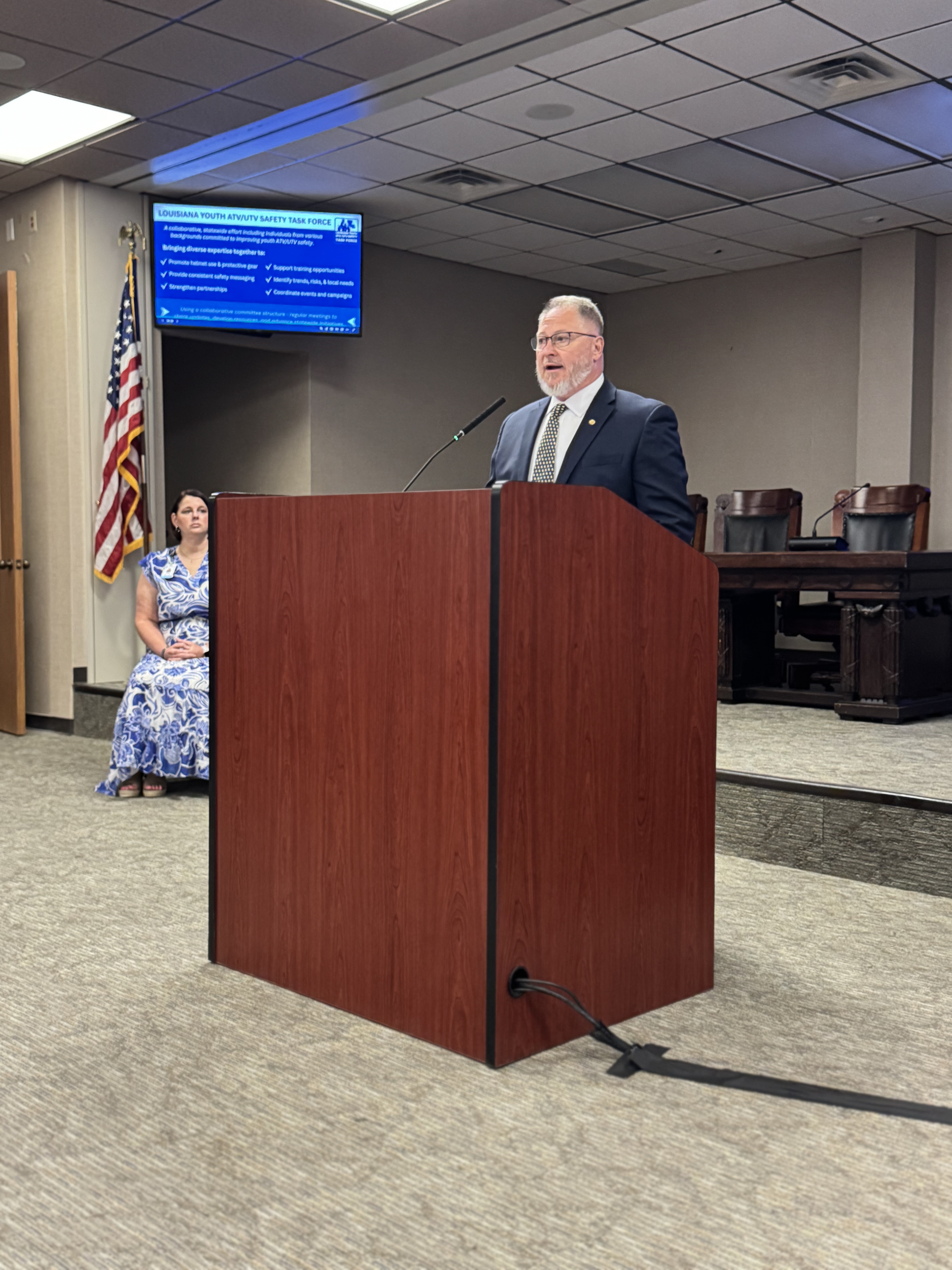 Louisiana Youth ATV/UTV Safety Task Force event presentation